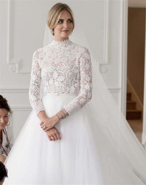 chiara ferragni christian dior|chiara ferragni wedding dress.